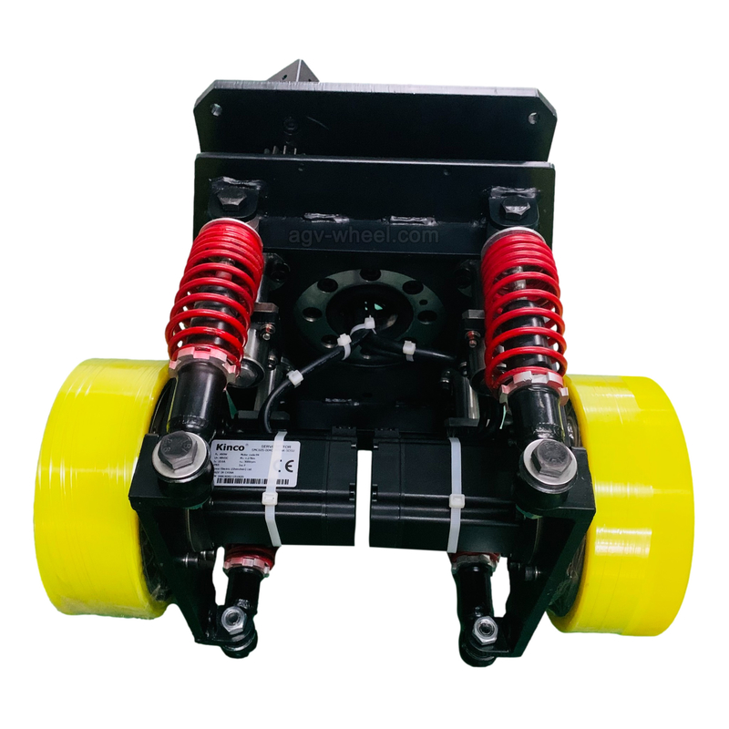 ZL-C240 500KG Differential Drive Wheel Damping Stroke 10mm Polyurethane Ets เร่งความเร็ว