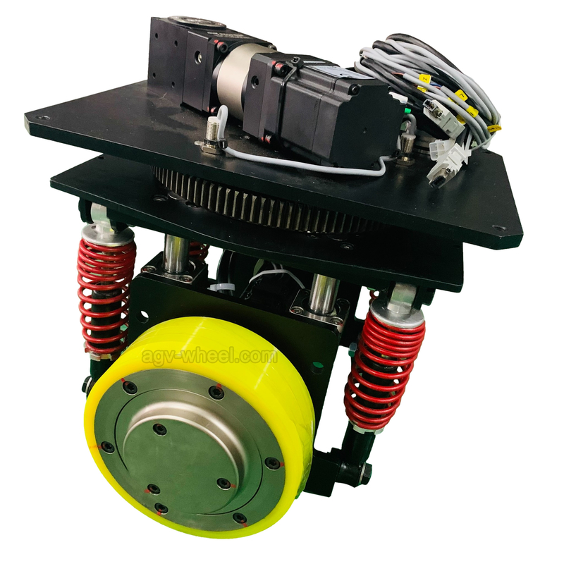 ZL-C240 500KG Differential Drive Wheel Damping Stroke 10mm Polyurethane Ets เร่งความเร็ว