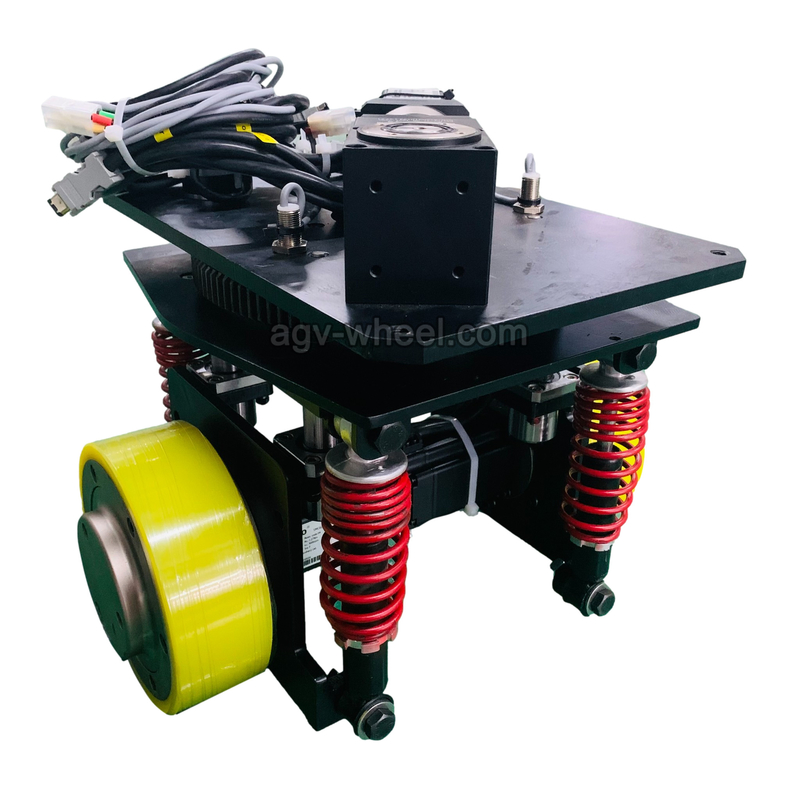 ZL-C240 500KG Differential Drive Wheel Damping Stroke 10mm Polyurethane Ets เร่งความเร็ว