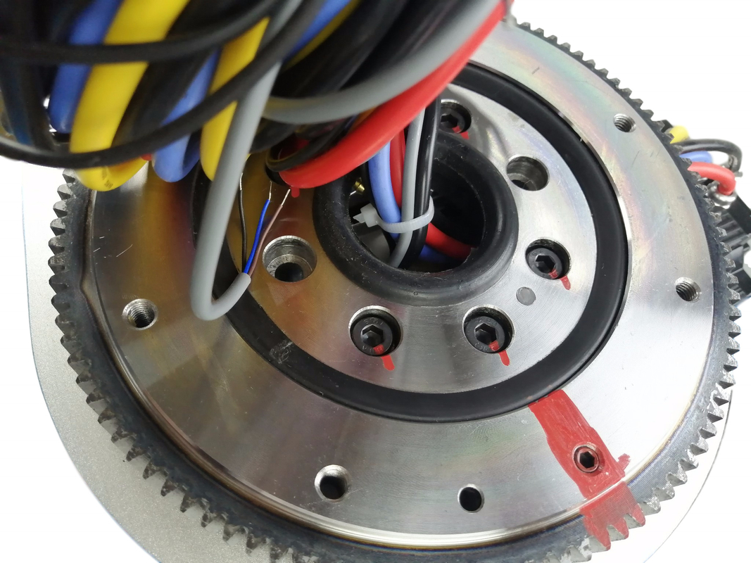 DC AGV Drive Wheel Stacker คลังสินค้าส่วนอุปกรณ์การจัดการอุตสาหกรรม