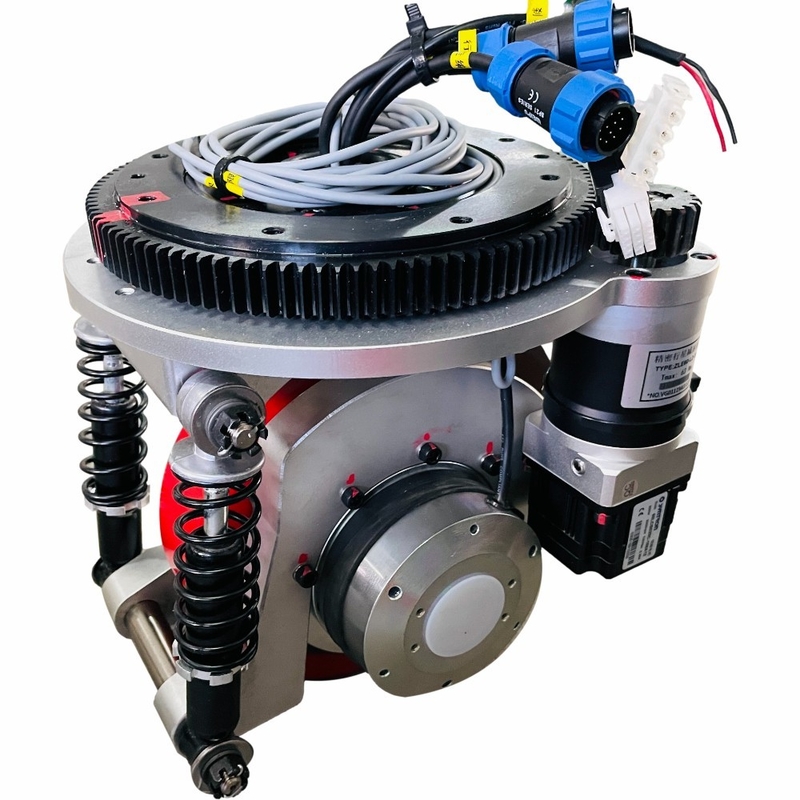 200mm Double Support ล้อขับเคลื่อนไฟฟ้าล้ออุตสาหกรรมสำหรับ AGV Robot