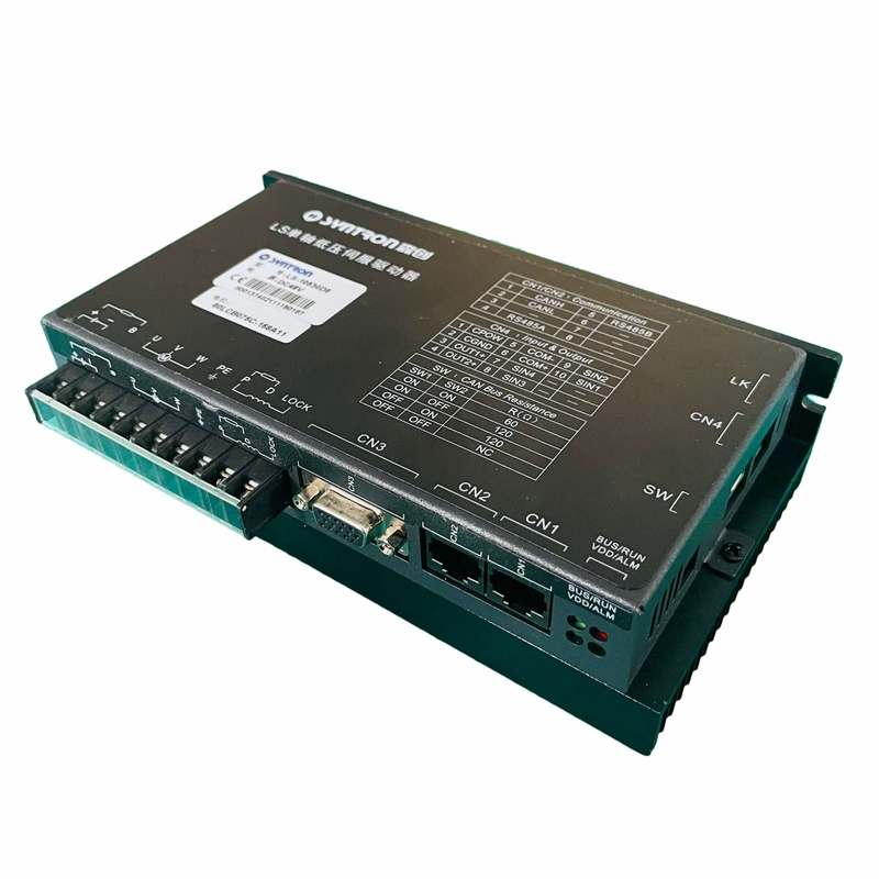 IP20 ไดร์เวอร์เซอร์โวมอเตอร์แรงดันต่ำ AGV bLDC ตัวควบคุมมอเตอร์ไดร์เวอร์ 200W-400W