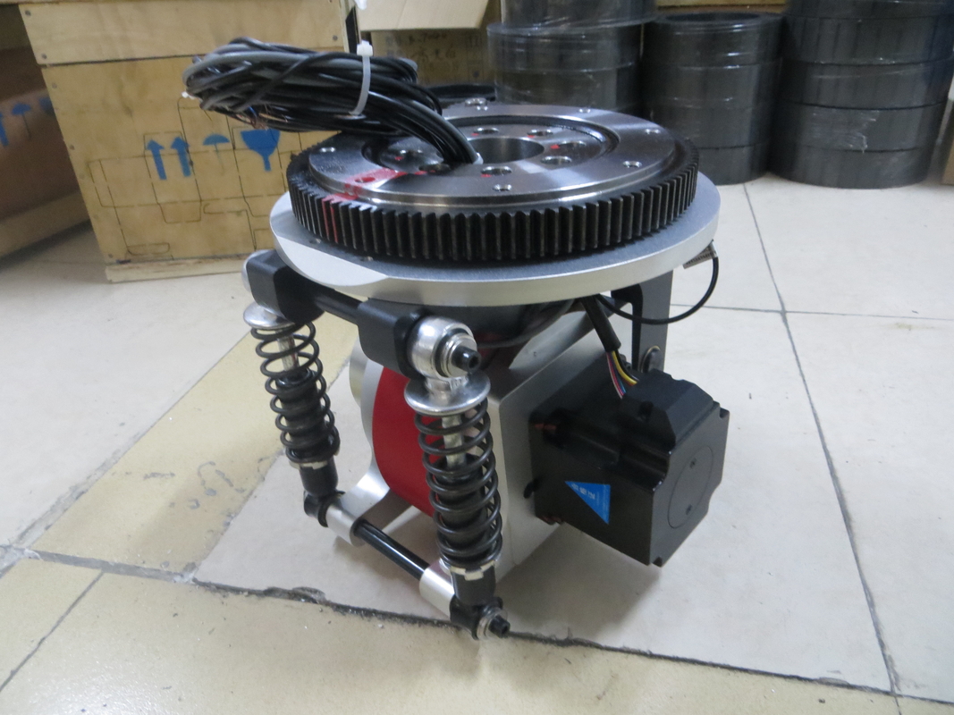 Brushless DC Motor Shock Absorbing Drive Wheel 180mm ล้อหุ่นยนต์เคลื่อนที่